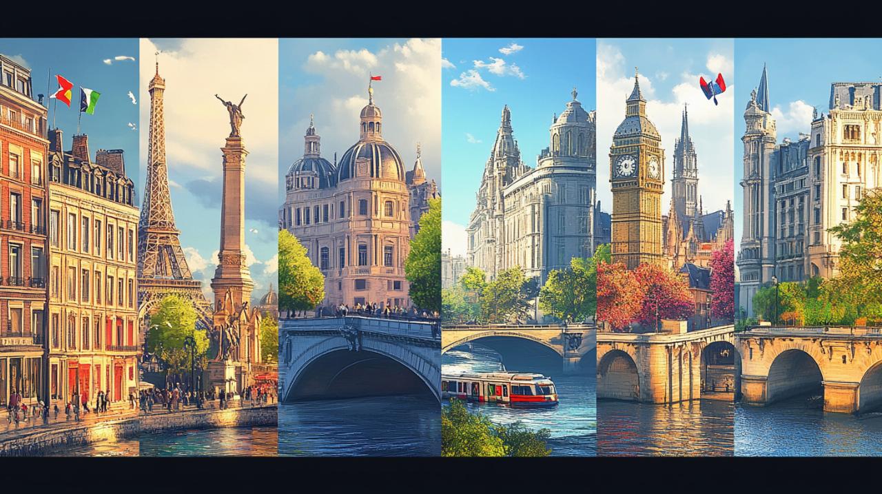 Planifica tus Escapades Immo: 4 Ciudades Tendencia a Alcanzar en Tren desde París de Forma Eficiente